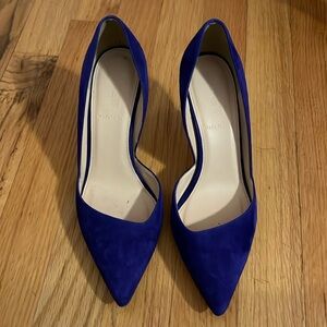 J crew purple heels